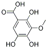 Benzoic acid, 2,4,5-trihydroxy-3-methoxy-(9ci) Structure,100111-46-4Structure