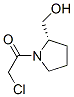 2-Pyrrolidinemethanol, 1-(chloroacetyl)-, (2s)-(9ci) Structure,101250-55-9Structure