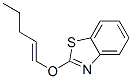 Benzothiazole, 2-(1-pentenyloxy)-, (e)-(9ci) Structure,101383-79-3Structure