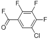 Benzoyl fluoride, 5-chloro-2,3,4-trifluoro-(9ci) Structure,101513-69-3Structure