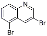 3,5-二溴喹啉結(jié)構(gòu)式_101861-59-0結(jié)構(gòu)式