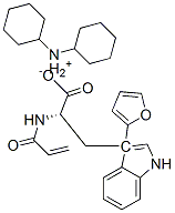 3-(2-呋喃基)丙烯?；?l-色氨酸二環(huán)己胺結(jié)構(gòu)式_103213-48-5結(jié)構(gòu)式