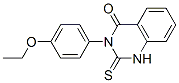 3-(4-乙氧基苯基)-2-硫氧代-2,3-二氫-4(1h)-喹唑烷酮結(jié)構(gòu)式_1035-51-4結(jié)構(gòu)式