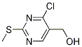 (4-氯-2-甲基磺?；?嘧啶-5-基)-甲醇結(jié)構(gòu)式_1044145-59-6結(jié)構(gòu)式