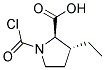 反式-(9ci)-1-(氯羰基)-3-乙基-D-脯氨酸結構式_104561-26-4結構式