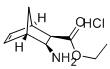 (1R,2R,3S,4S)-3-氨基雙環(huán)[2.2.1]-5-庚烯-2-羧酸乙酯鹽酸鹽結(jié)構(gòu)式_104770-18-5結(jié)構(gòu)式