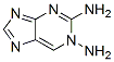 1H-嘌呤-1,2-二胺(9ci)結(jié)構(gòu)式_104942-58-7結(jié)構(gòu)式