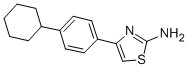 4-(4-環(huán)己基苯基)-1,3-噻唑-2-胺結(jié)構(gòu)式_105512-86-5結(jié)構(gòu)式