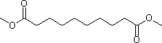 癸二酸二甲酯結(jié)構(gòu)式_106-79-6結(jié)構(gòu)式