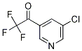 1-(5-氯吡啶-3-基)-2,2,2-三氟乙酮結(jié)構(gòu)式_1060802-11-0結(jié)構(gòu)式