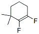 (9ci)-1,2-二氟-3,3-二甲基-環(huán)己烯結(jié)構(gòu)式_106325-36-4結(jié)構(gòu)式