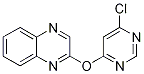 2-(6-氯-嘧啶-4-基氧基)-喹噁啉結構式_1065484-81-2結構式