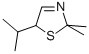 (9CI)-2,5-二氫-2,2-二甲基-5-(1-甲基乙基)- (9CI)噻唑結(jié)構(gòu)式_108284-85-1結(jié)構(gòu)式