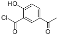 Benzoyl chloride, 5-acetyl-2-hydroxy-(9ci) Structure,108295-15-4Structure