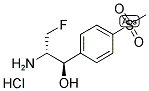 (1R,2R)-2-氨基-3-氟-1-[4-(甲基磺?；?苯基]-1-丙醇鹽酸鹽(1:1)結構式_108656-33-3結構式