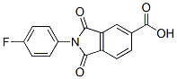 2-(4-氟苯基)-1,3-二氧異吲哚-5-羧酸結構式_110768-19-9結構式