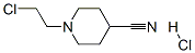 1-(2-氯乙基)-4-氰基哌啶鹽酸鹽結(jié)構(gòu)式_111041-03-3結(jié)構(gòu)式