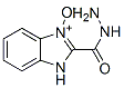 1H-benzimidazole-2-carboxylicacid,hydrazide,3-oxide(9ci) Structure,111730-65-5Structure