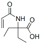 Butanoic acid, 2-ethyl-2-[(1-oxo-2-propenyl)amino]-(9ci) Structure,111818-56-5Structure