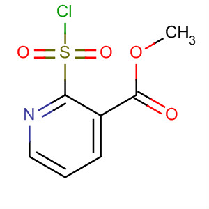 2-(氯磺?；?煙酸甲酯結(jié)構(gòu)式_112006-52-7結(jié)構(gòu)式