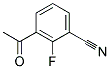 Benzonitrile, 3-acetyl-2-fluoro-(9ci) Structure,112279-89-7Structure
