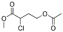 Butanoic acid, 4-(acetyloxy)-2-chloro-, methyl ester (9ci) Structure,112343-32-5Structure