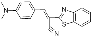 (2E)-2-(1,3-苯并噻唑-2-基)-3-[4-(二甲基氨基)苯基]丙烯腈結構式_112632-96-9結構式