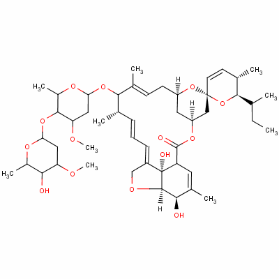 8,9-Z-阿維菌素B1a結(jié)構(gòu)式_113665-89-7結(jié)構(gòu)式