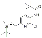 N-(6-((叔丁基二甲基甲硅烷基氧基)甲基)-2-氯吡啶-3-基)棕櫚酰胺結構式_1142191-94-3結構式