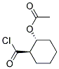 Cyclohexanecarbonyl chloride, 2-(acetyloxy)-, trans-(9ci) Structure,114250-36-1Structure