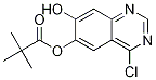 4-氯-7-羥基喹唑啉-6-基三甲基乙酸鹽結(jié)構(gòu)式_1145671-38-0結(jié)構(gòu)式