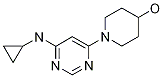 1-(6-環(huán)丙基氨基-嘧啶-4-基)-哌啶-4-醇結(jié)構(gòu)式_1146080-66-1結(jié)構(gòu)式