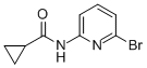 N-(6-溴-2-吡啶基)-環(huán)丙烷羧胺結(jié)構(gòu)式_1155619-83-2結(jié)構(gòu)式