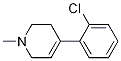 4-(2-氯苯基)-1-甲基-1,2,3,6-四氫吡啶結(jié)構(gòu)式_115900-05-5結(jié)構(gòu)式