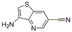 Thieno[3,2-b]pyridine-6-carbonitrile, 3-amino- (9ci) Structure,116538-96-6Structure