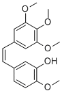 (Z)-2-甲氧基-5-(3,4,5-三甲氧基苯乙烯)苯酚結(jié)構(gòu)式_117048-59-6結(jié)構(gòu)式