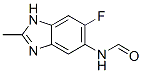 (9ci)-n-(6-氟-2-甲基-1H-苯并咪唑-5-基)-甲酰胺結構式_117275-70-4結構式