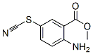 Benzoic acid, 2-amino-5-thiocyanato-, methyl ester (9ci) Structure,117324-16-0Structure