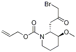 反式-2-(3-溴-2-氧代丙基)-3-甲氧基-1-哌啶羧酸 2-丙烯基酯結(jié)構(gòu)式_117348-70-6結(jié)構(gòu)式