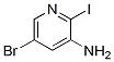 5-Bromo-2-iodopyridin-3-amine Structure,1180678-40-3Structure