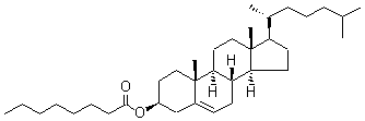 膽甾烯基辛酸酯結(jié)構(gòu)式_1182-42-9結(jié)構(gòu)式