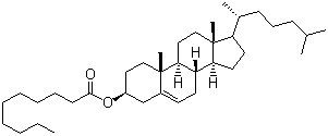 膽甾烯基癸酸酯結(jié)構(gòu)式_1183-04-6結(jié)構(gòu)式
