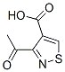 (9ci)-3-乙?；?4-異噻唑羧酸結(jié)構(gòu)式_118739-39-2結(jié)構(gòu)式