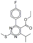 [4-(4-氟苯基)-6-(1-甲基乙基)-2-(甲基亞磺?；?-5-嘧啶]-乙酯-d6結構式_1189487-47-5結構式