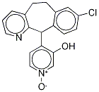 4-(8-氯-6,11-二氫-5H-苯并[5,6]環(huán)庚并[1,2-b]吡啶-11-基)-3-羥基吡啶 1-氧化物結(jié)構(gòu)式_1193725-75-5結(jié)構(gòu)式