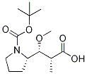 ((2R,3R)-3-((S)-1-(tert丁氧基羰基)吡咯烷-2-基)-3-甲氧基-2-甲基丙酸結(jié)構(gòu)式_120205-50-7結(jié)構(gòu)式