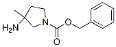 Benzyl 3-amino-3-methylpyrrolidine-1-carboxylate Structure,1215020-90-8Structure