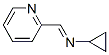 (9ci)-n-(2-吡啶亞甲基)-環(huán)丙胺結構式_121532-31-8結構式