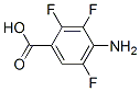 Benzoic acid, 4-amino-2,3,5-trifluoro-(9ci) Structure,122033-75-4Structure