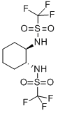 (1R)-反式-n,n′-1,2-環(huán)己烷二基雙(1,1,1-三氟甲烷磺酰胺)結(jié)構(gòu)式_122833-60-7結(jié)構(gòu)式